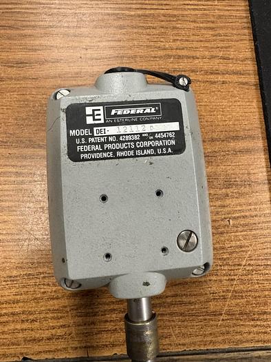 Used FEDERAL MAXUM DEI-12112D DIGITAL ELECTRONIC DIAL INDICATOR .0001" GRADUATION GHA-174