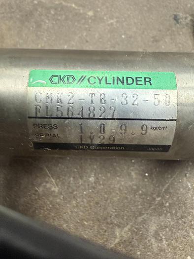 Used CKD CMK2-TB-32-50 PHNEUMATIC CYLINDER GHB-50