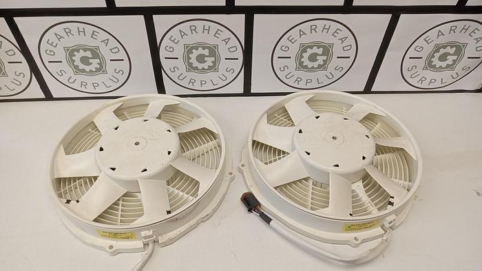 lot of 2 SPAL VA90-BBL306-94A 3001-102058-400 24V DC-13A 13-1/2" Fan GH202
