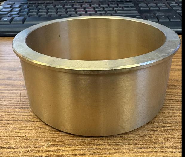 Used 841 Bronze Flanged Bearings 4" Shaft Dia GHA-137