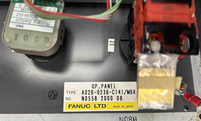 Used Fanuc A02B-0236-C141/MBR Operator Panel - GHC-12