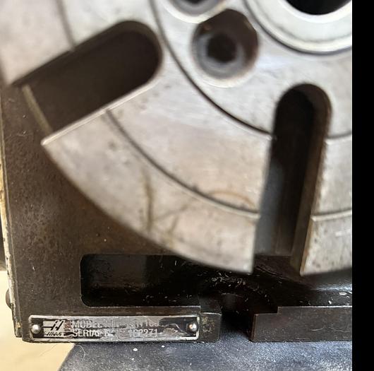 Used HAAS HRT-160 4TH AXIS ROTARY TABLE 6" DIAMETER GHA-10