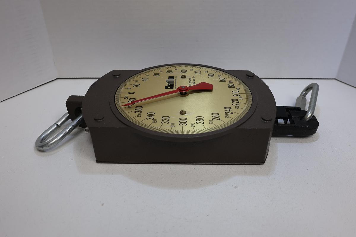 Used Chatillon BD-400 Mechanical Dial Scale – 400 lb Capacity x 1 lb Graduations – Industrial Scale
