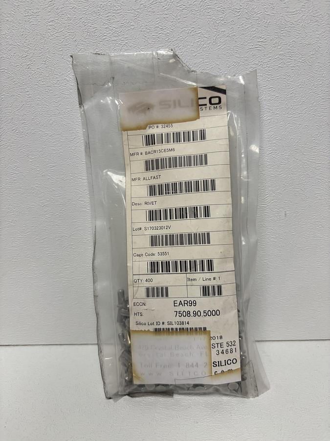 Used Silico Systems Rivet (BACR15CESM6) GHA-93 co#0