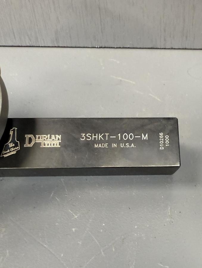 Used DORIAN 3SHKT-100-M KNURLING HOLDER AND WHEEL GHA-SS6