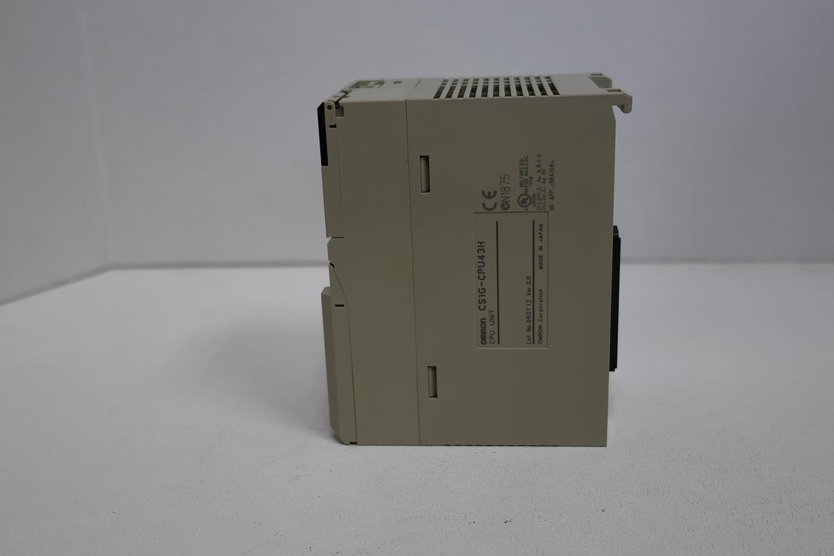 Used Omron CS1G‑CPU43H PLC CPU Module – SYSMAC CS1 Series GHC-36