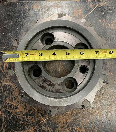 Used Kennametal KDSL-8-SP4-1CB Double Positive Face Mill 1000 Max RPM GHA-76