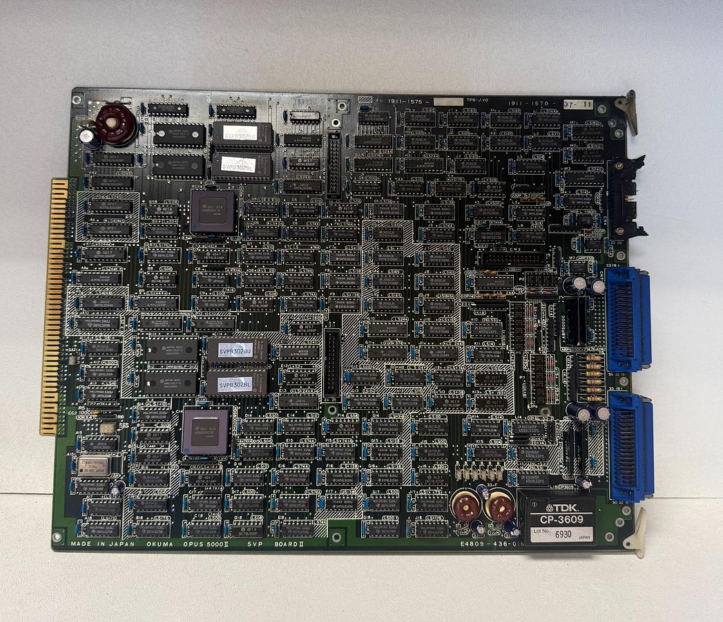 Used OKUMA Opus 5000 II SVP Board II E4809-436-016-D | CNC Control PCB GHA-37