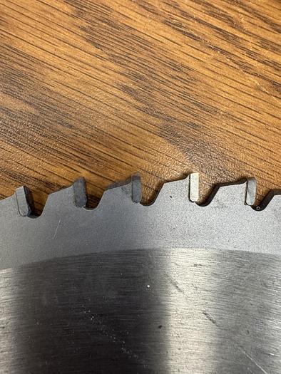 Used 14 x 84 Saw Blade