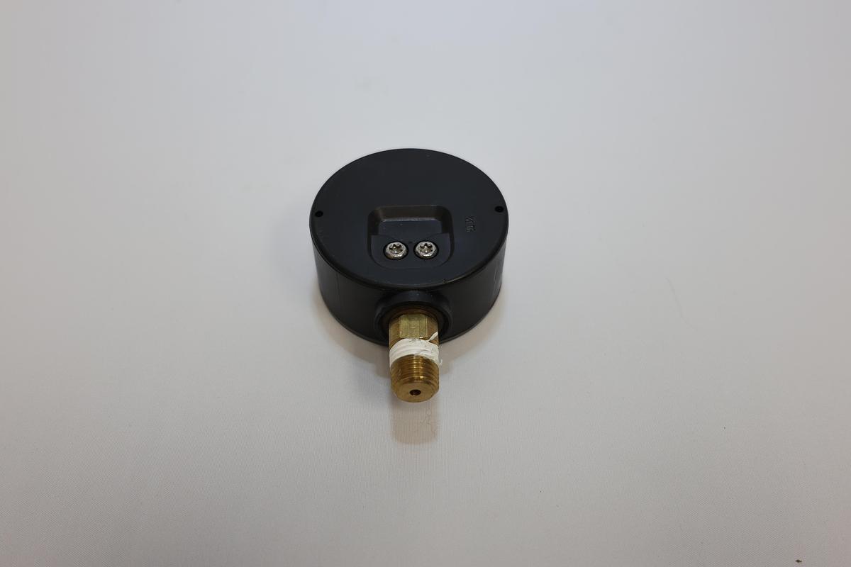 Used NOSHOK Liquid Filled Compound Pressure Vacuum Gauge -30 inHg to 30 PSI