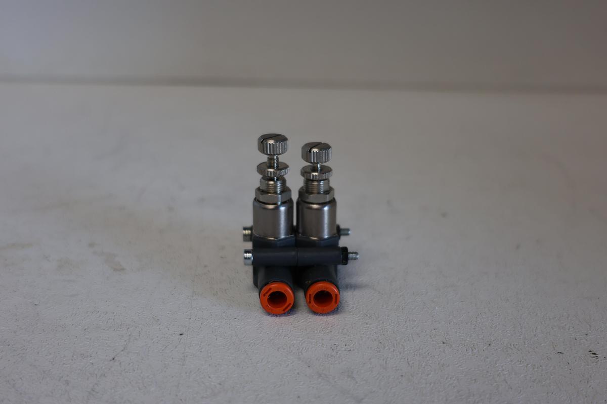 Used Metal Work Pneumatic RML Series Miniature Pressure Reducer – Model 9061316