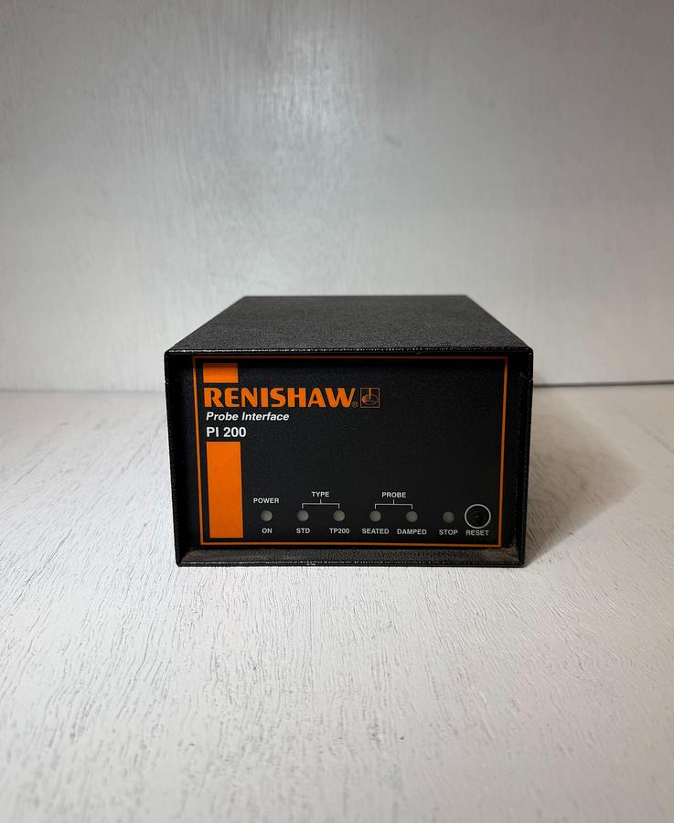 Used Renishaw PI 200 Probe Interface w/ SCR200 Port PICS I/O – 85-264VAC – Tested GHA-180