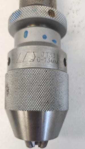 Used 0-13mm Keyless Drill Chuck JT33 with Shank - GHB-44