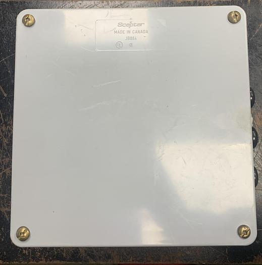 Used Scepter JB884 8x8x4 Electrical Junction Box