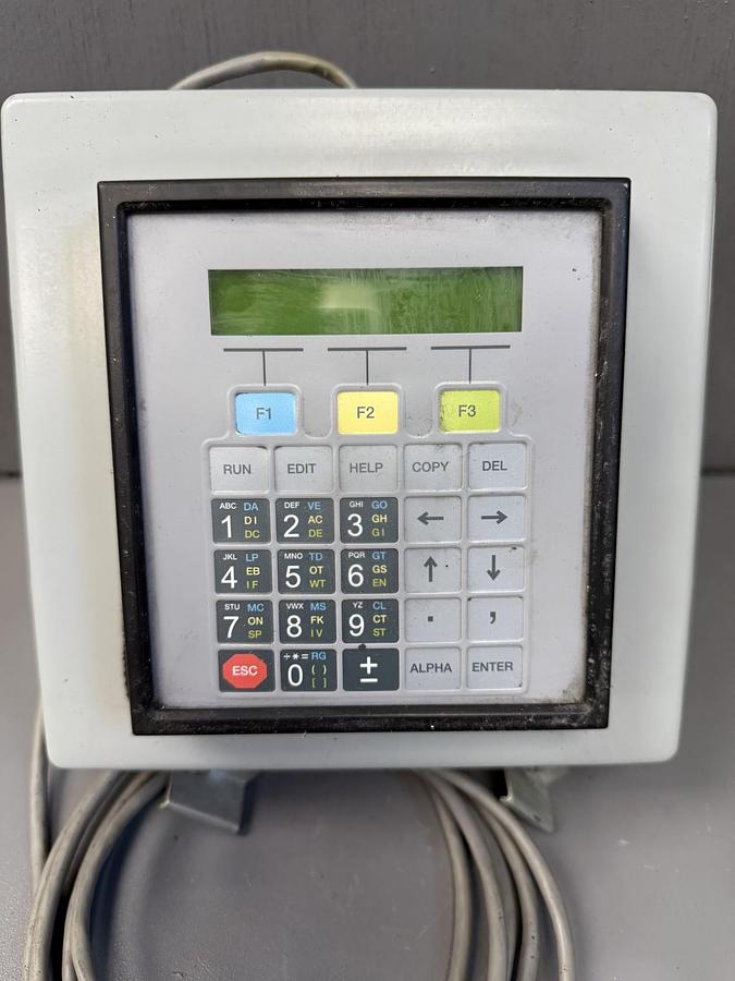 Used Hoffman Industrial Enclosure With Danaher Motion FP220 Keypad GHA-40