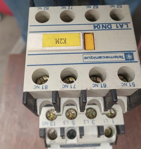 Used Telemecanique LP1 D1210 Contactor w/LA1-DN04 Aux Contact Block - GHA-100