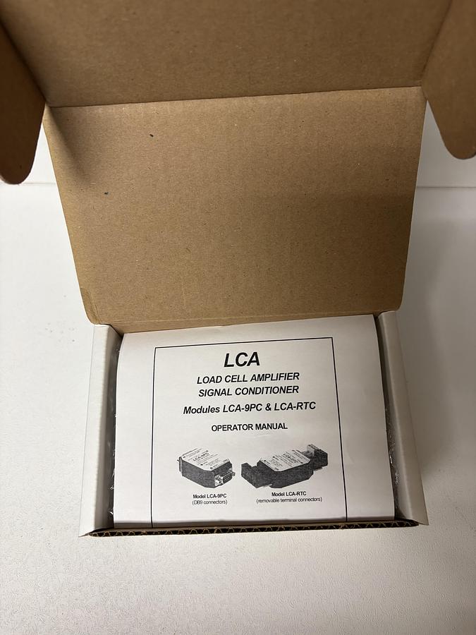 NEW Transducer Techniques Load Cell Amplifier LCA-9PC GHA-70 