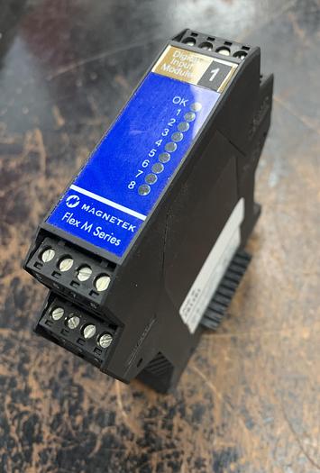 Used Magnetek Flex M Series Digital Input Module Part# 198-80104-DNPT1  GHA-gs58