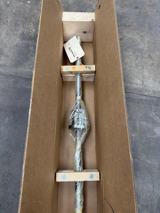Used Barnes Intl NSK Ball Screw X-AXIS 1.259"x41.75" – Z211A3208374 for Makino SNC64 