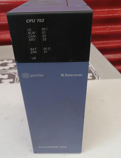 Parts Only Selectron CPU 752 Selecontrol Mas - 