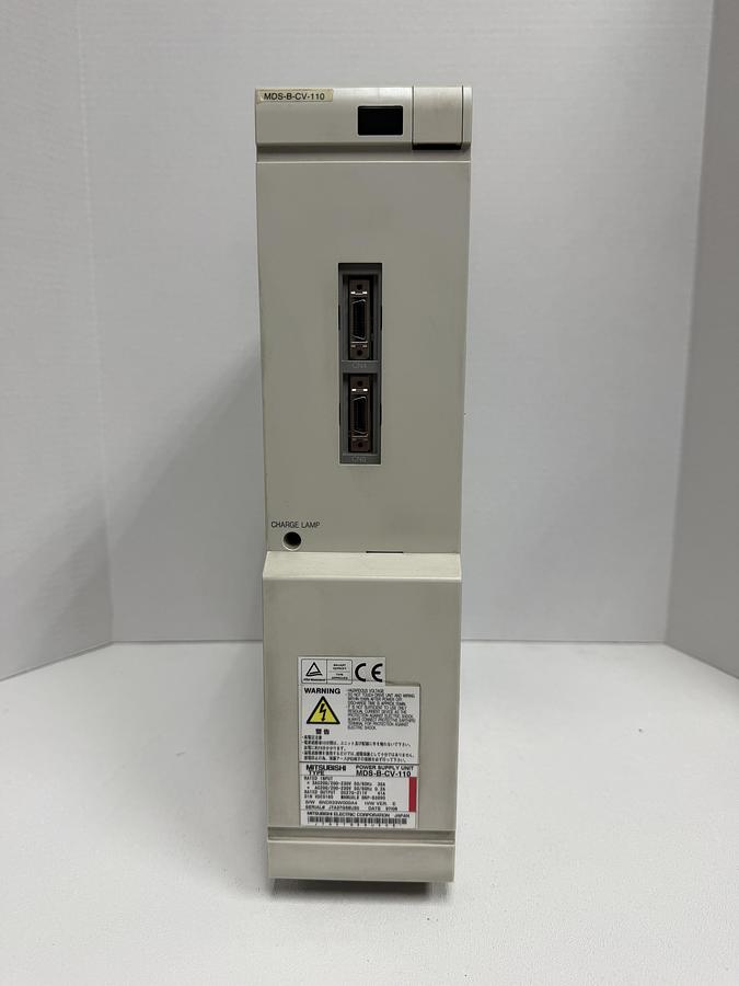 Used Mitsubishi MDS-B-CV-110 Spindle Drive w/ Power Supply – 11kW CNC Module GHA-36