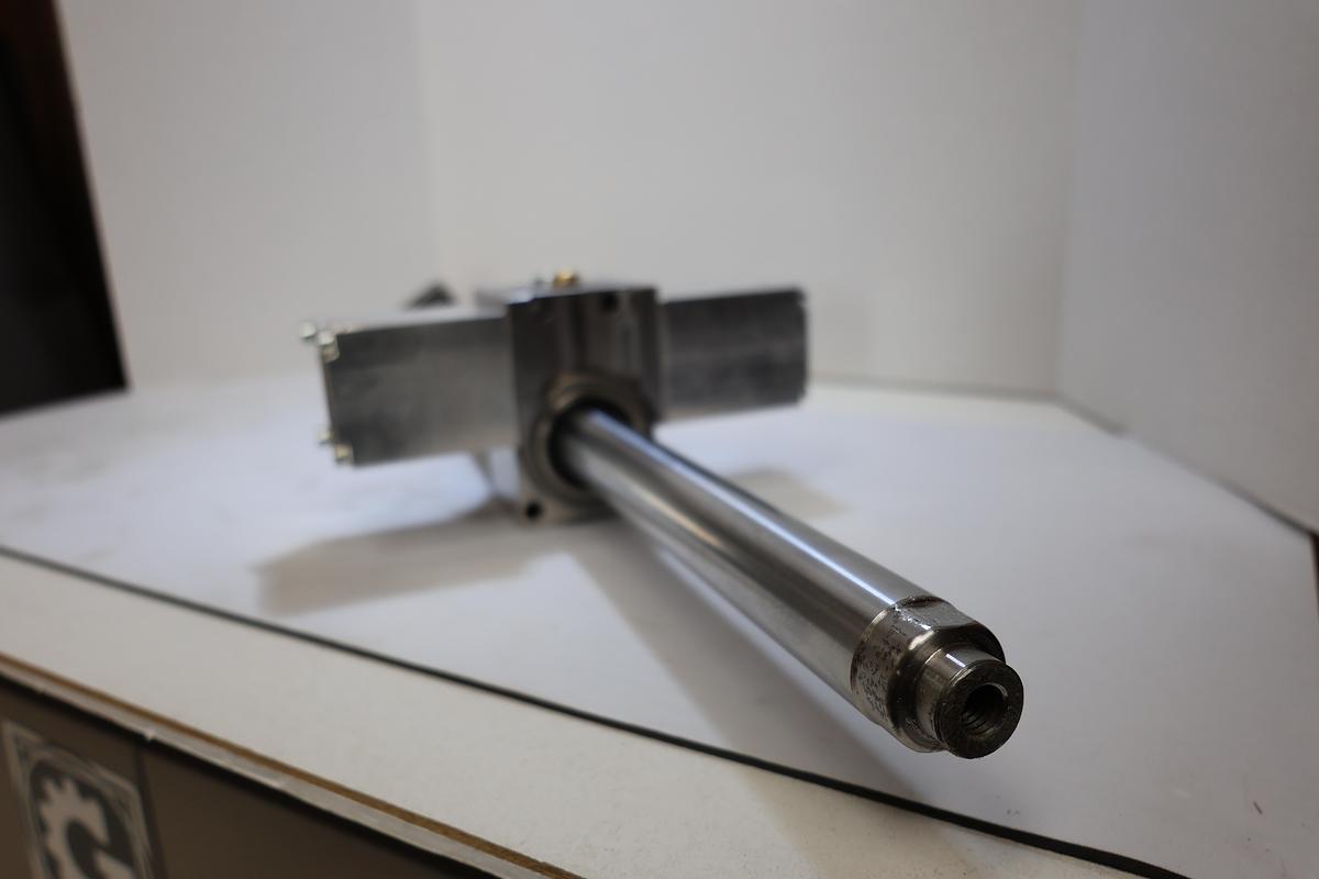 Used Lot of 2 Uniteam 1-1/8" Bore Linear Hydraulic/Pneumatic Cylinders Used