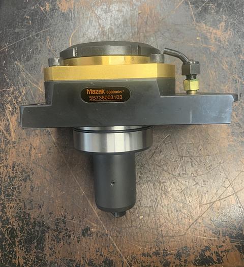 Used Mazak 5B73803103 V-mill Live Tooling Straight 6000rpm ER40 Wrench & Bracket GHA-111