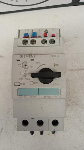 Used Siemens 3RV1031-4FA10 600V Circuit Breaker GH105