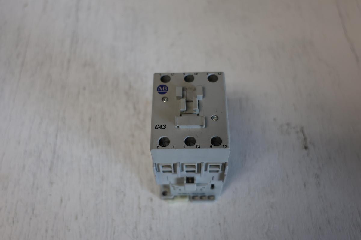 Used Allen-Bradley 100-C43*00 Contactor – Series A – 43A 3-Pole IEC Motor Starter GHA 181