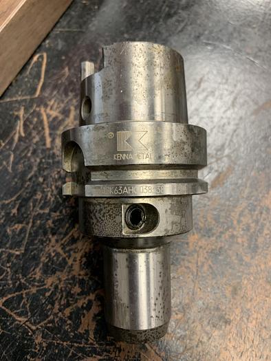 Used Kennametal HSK63AHC038338 Hydraulic Tool Chuck GHA-gs39
