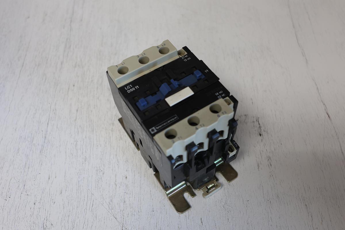 Used Terlemecanique LC1D5011 Contactor – Industrial Control Component GHA 181