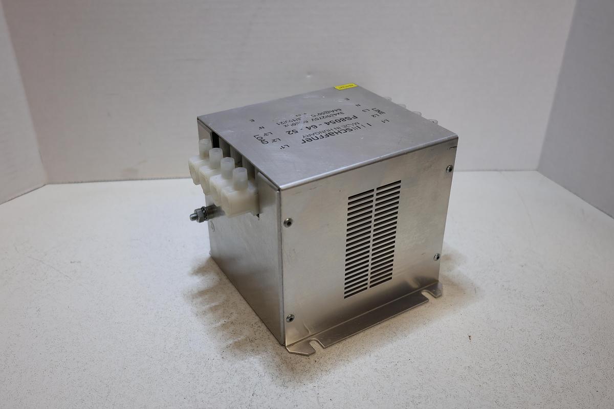 Used Schaffner FS8054-64-52 EMI/RFI Line Filter 64A 3x480/275V 50/60Hz Used