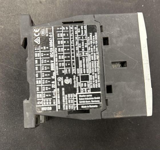 Used EATON XTCE015B10 24VDC 3 POLE CONTACTOR DIL M15-10 - GHA-49