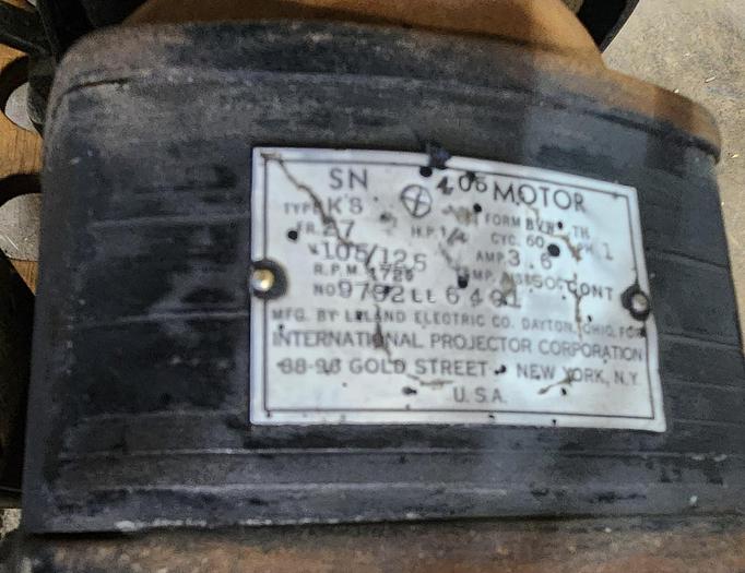 Parts Only Simplex 35mm Projector, Sound Head SH-1000 & Motor - GHC-3