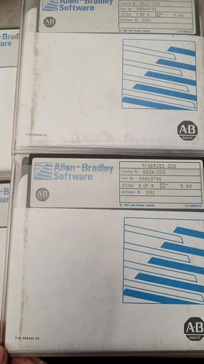 Used Allen-Bradley 9/Series CNC ODS Software - GHGC-D21