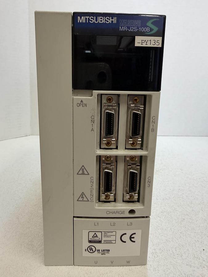 Used Mitsubishi MR-J2S-100B AC Servo Drive Amplifier 1kW MELServo Tested Working