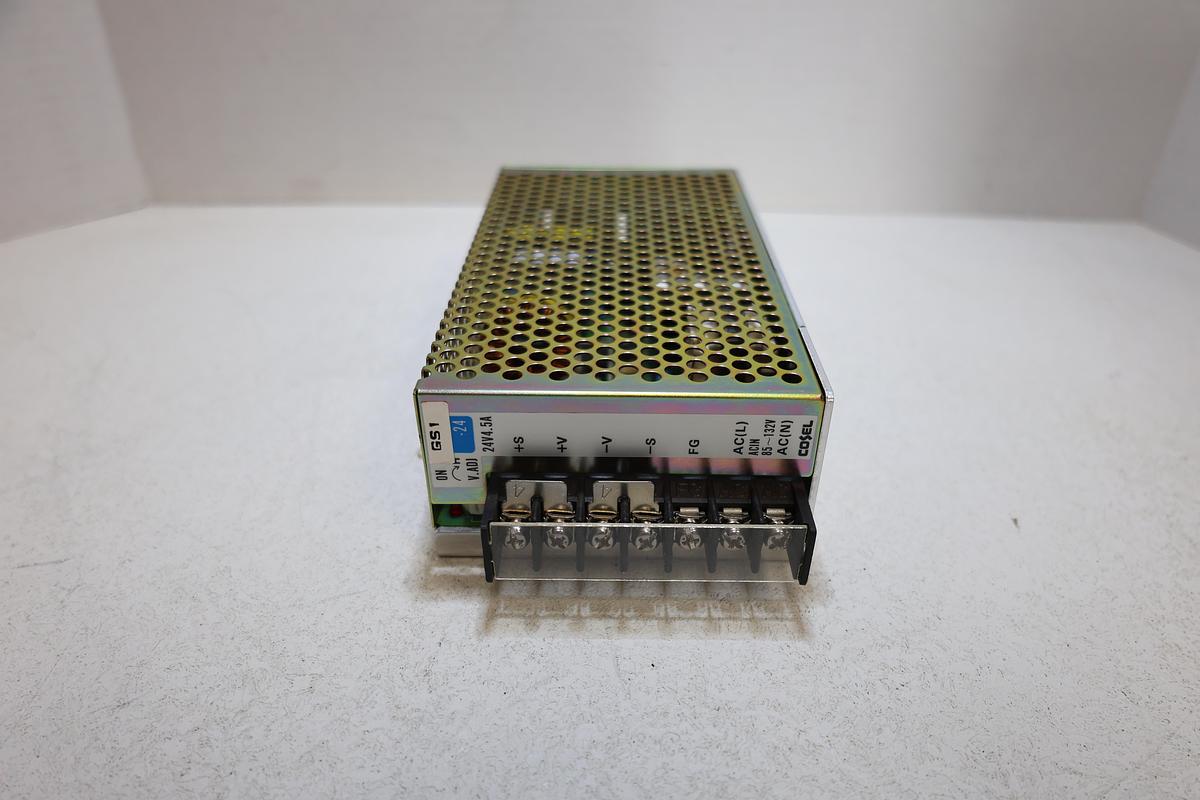Used Cosel K100A-24 Industrial Switching Power Supply 24VDC 4.5A 85-132VAC
