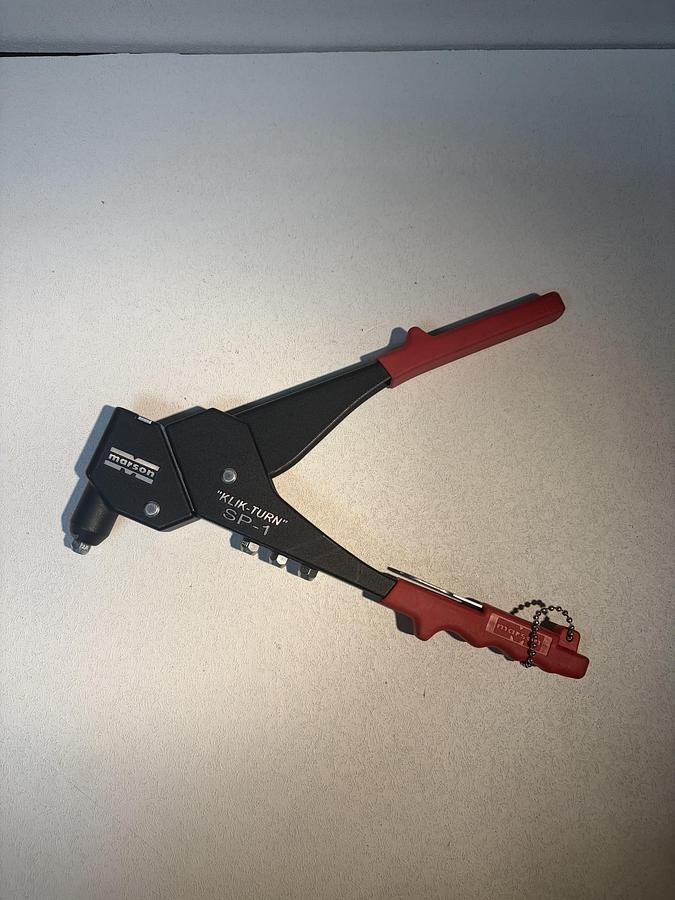 Used MARSON KLIK-TURN SP-1 Swivel Head Rivet Gun 3/32", 1/8" ,5/32", 3/16"  GHC-18