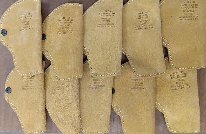 BULK LOT OF 10 BLACKHAWK! Suede RH Angle Adj. ISP Holster - Size 5 - GHC-1-(A2)