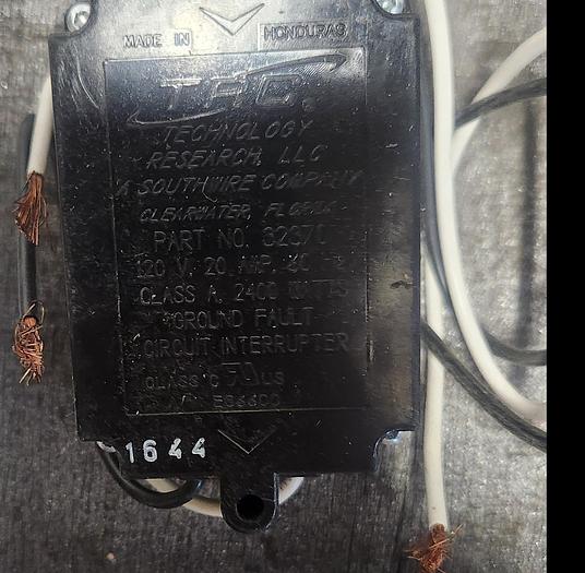 Used Southwire GFCI Module 32370, 120V, 20A, 60Hz, 2400W - GHB-70