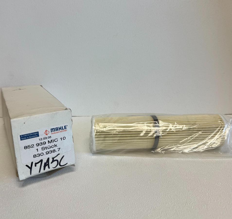 Used NEW Mahle 852 939 MIC 10 Hydraulic Filter Element 852939MIC10 GHA-93
