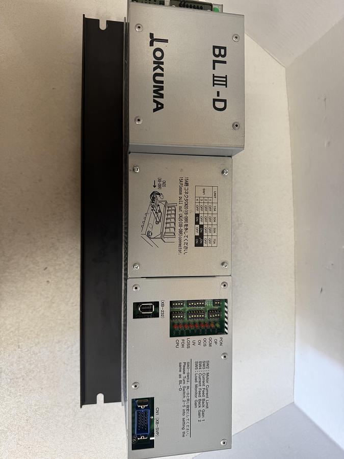 Used Okuma BLIII-D U0213-0006-001-11 Servo Amplifier - GHB-76