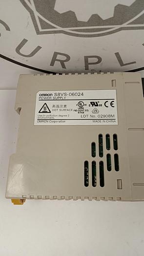Used Omron S8VS-06024 Power Supply 50/60Hz 100-240VAC 1.7A GH502