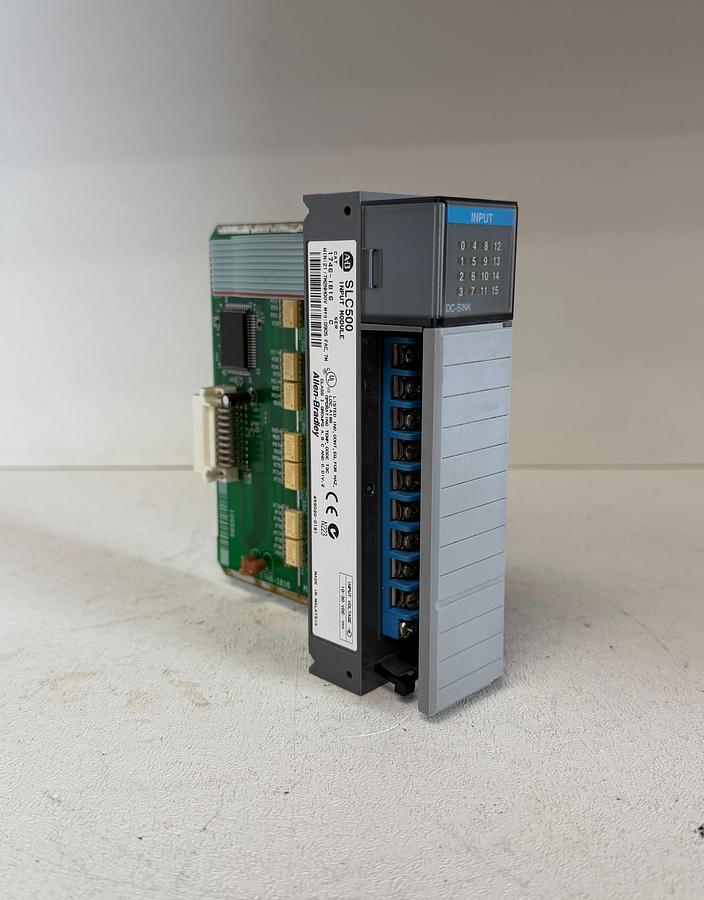 Used Allen Bradley SLC 500 1746-IB16 Ser C 16-Point DC Input Module GHA-185