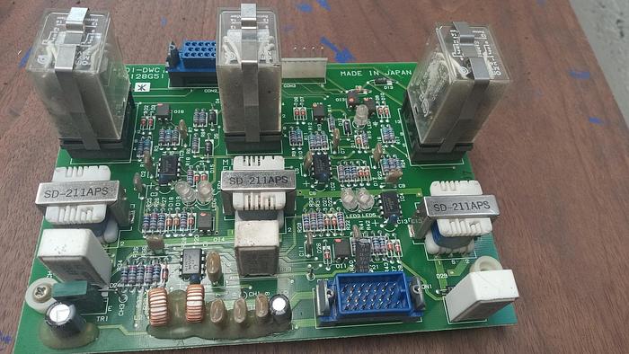 Parts Only Used - Mitsubishi NTSB-01-DWC Circuit Board BY172B128G51 - GHA-18