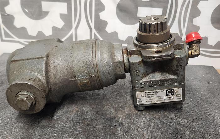 Used Truninger Hyd Pump 2N1-008w/RTK DMS-20-1 Pressure Valve - Used - GHB-61