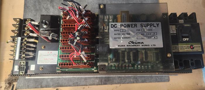 Used Okuma DC-PS2 Power Supply 6 Axes - Tested good - GHB-76