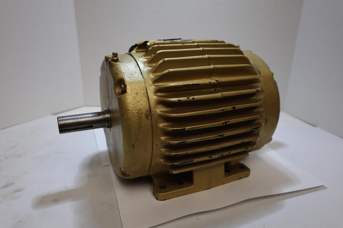Used Baldor Reliance Super-E 2HP Electric Motor 230/460V 3PH 1755RPM 145T Used