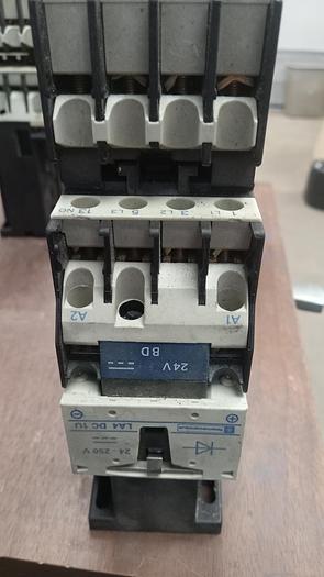 Used Telemecanique LP1 D1210 Contactor w/LA1-DN04 Aux Contact Block - GHA-100
