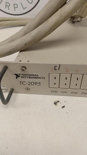 Used National Instruments NI TC-2095 32 Channel Thermocouple Input Panel GH104